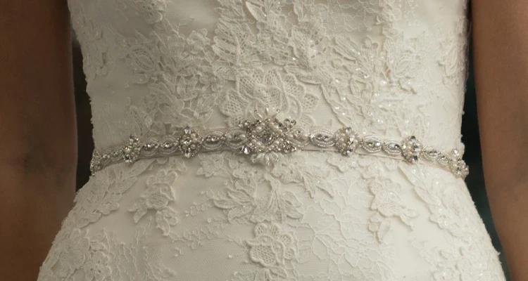 Image of a bridal belt accessory from Beloved by Casablanca