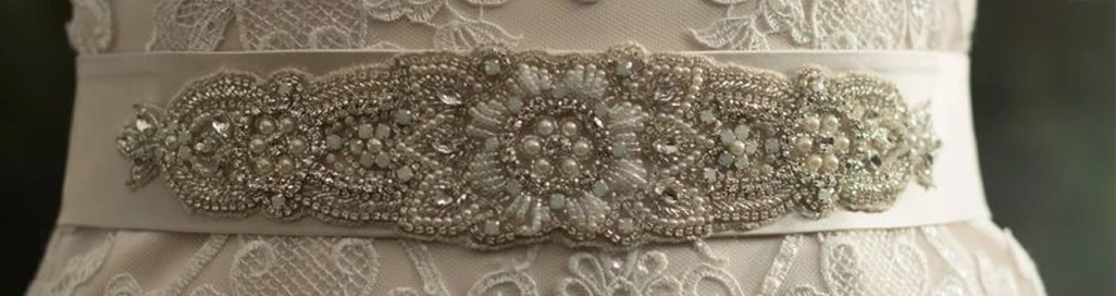Image of a bridal belt accessory from Beloved by Casablanca