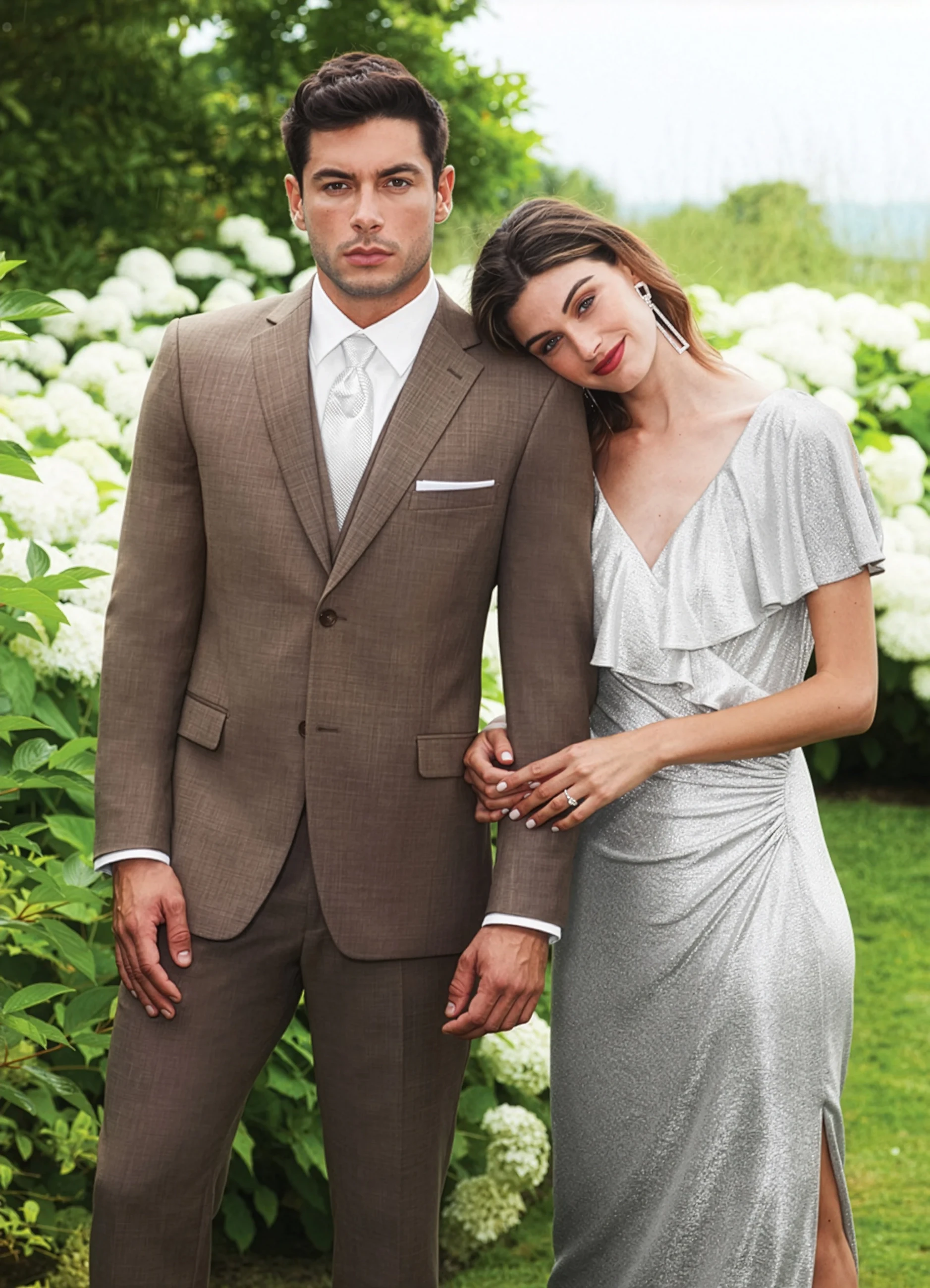 Image of a men in a tux and a woman in a gown.