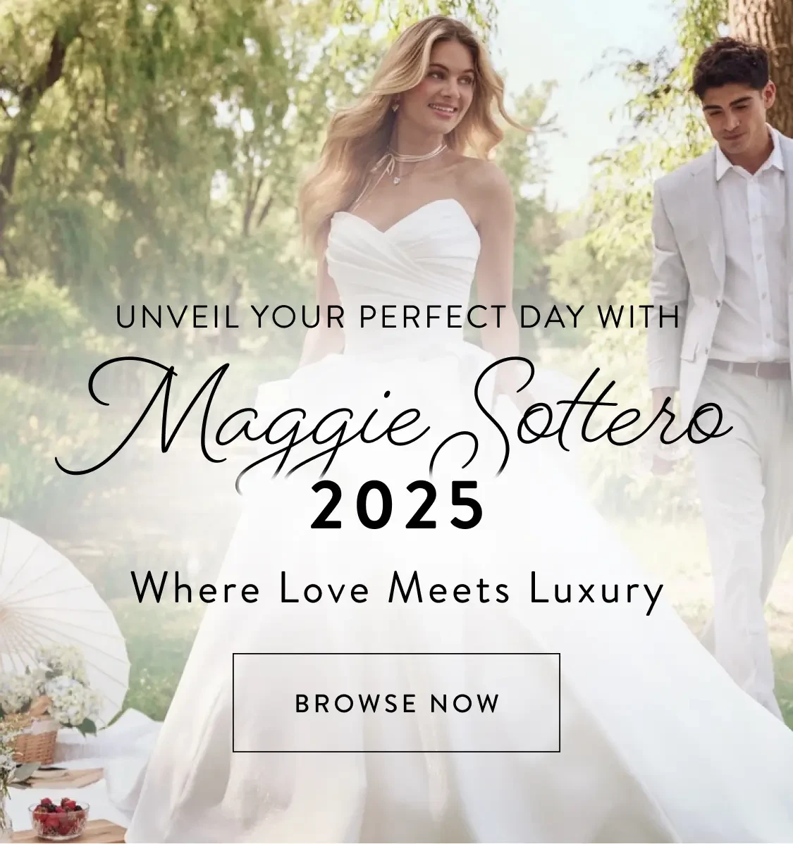 Maggie Sottero 2025 Mobile Banner
