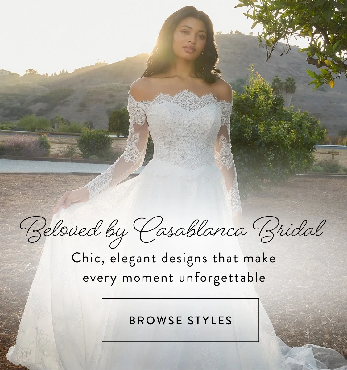 Beloved by Casablanca Bridal Mobile Banner