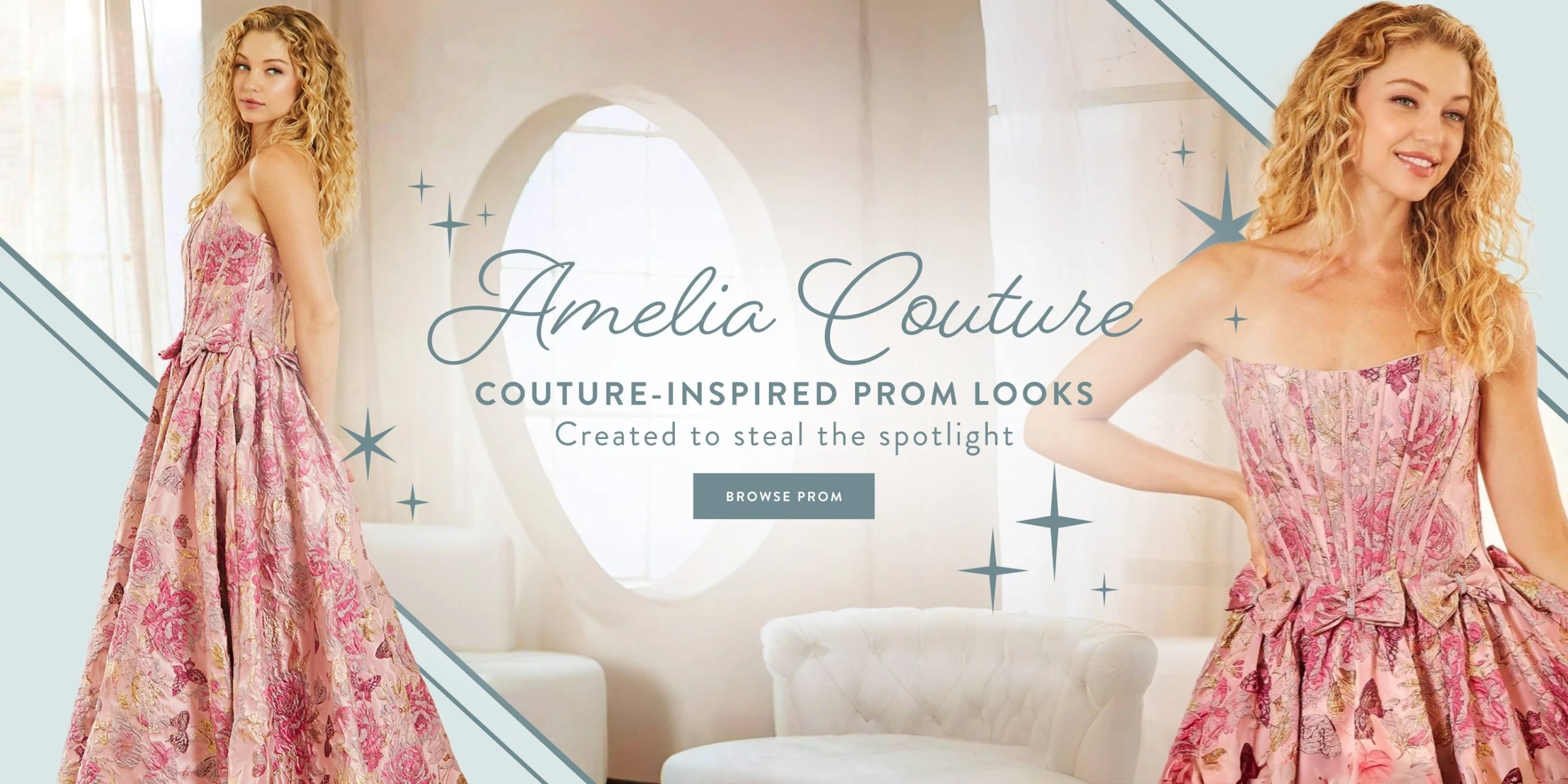Amelia Couture Prom Banner