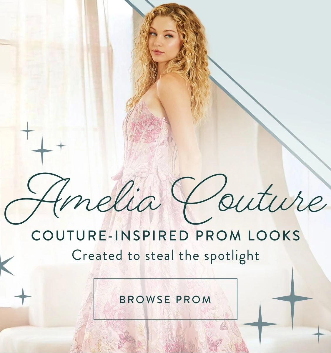 Amelia Couture Prom Banner